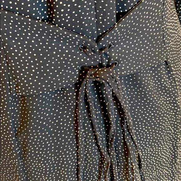 Liz Claiborne Black Polka Dot Dress - Picture 8 of 13